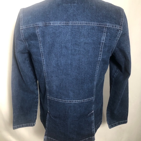 Womens Denim Jacket/Blazer. Small. Breast Cancer Fundraiser. - Picture 3 of 6